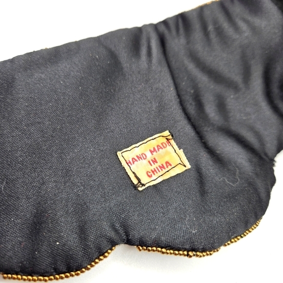 VINTAGE Stunning Hand Made Fully Beaded Adjustable Tie Close Statement Belt - Picture 6 of 7